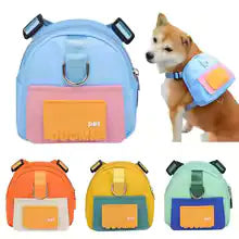 luxury Dog Backpack Harness