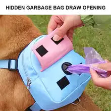 luxury Dog Backpack Harness