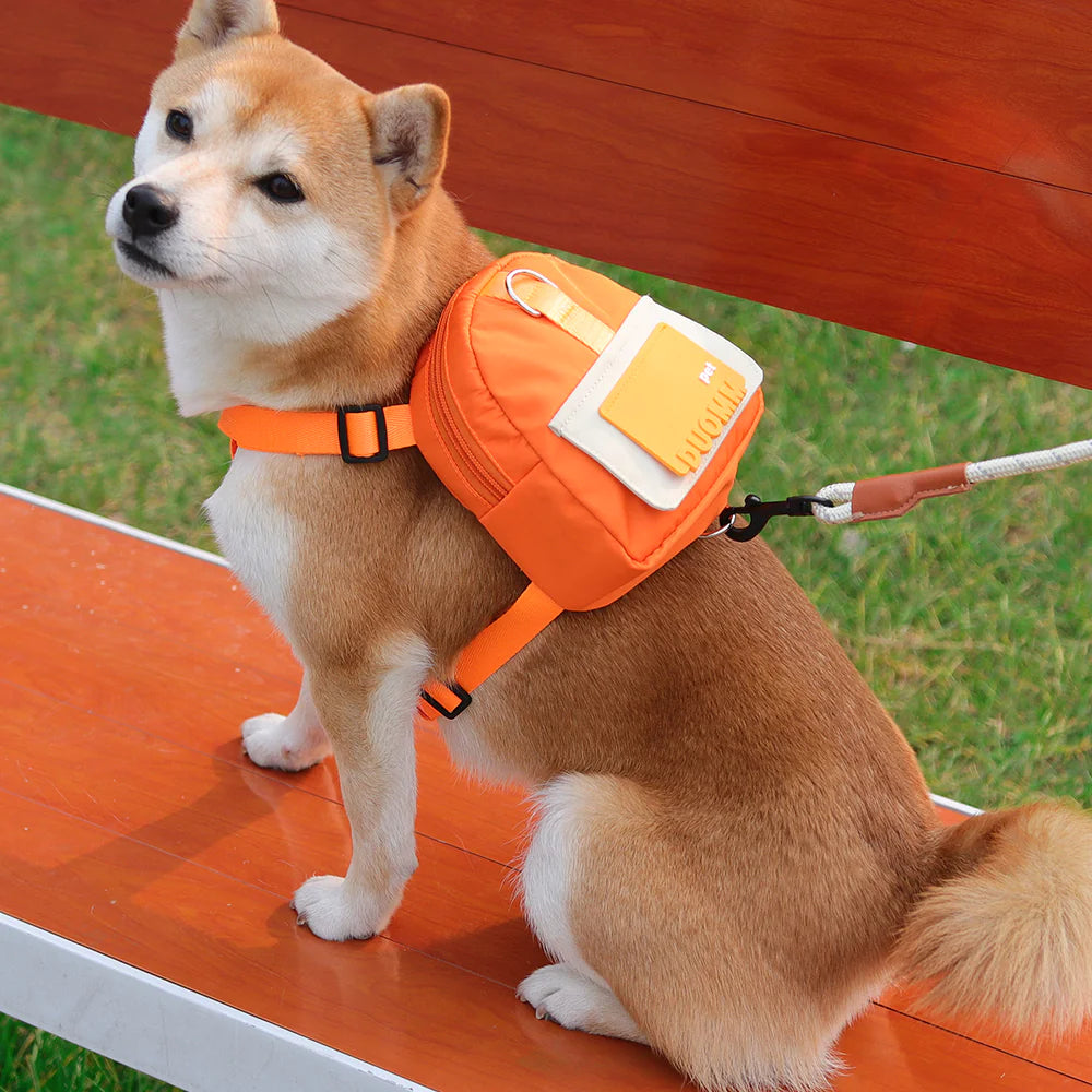 luxury Dog Backpack Harness